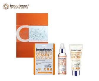 Beauteous 超级浆果 维生素C 3件套(VC面膜 1片+VC面霜 50克+VC喷雾 100克) Beauteous 超级浆果 维生素C 3件套(VC面膜 1片+VC面霜 50克+VC喷雾 100克)